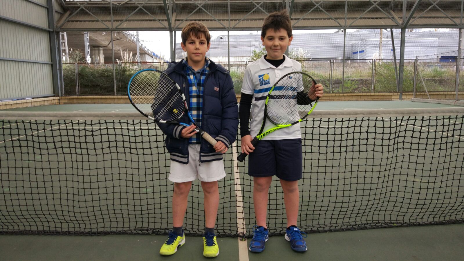 Grupo de ganadores alevín chicos