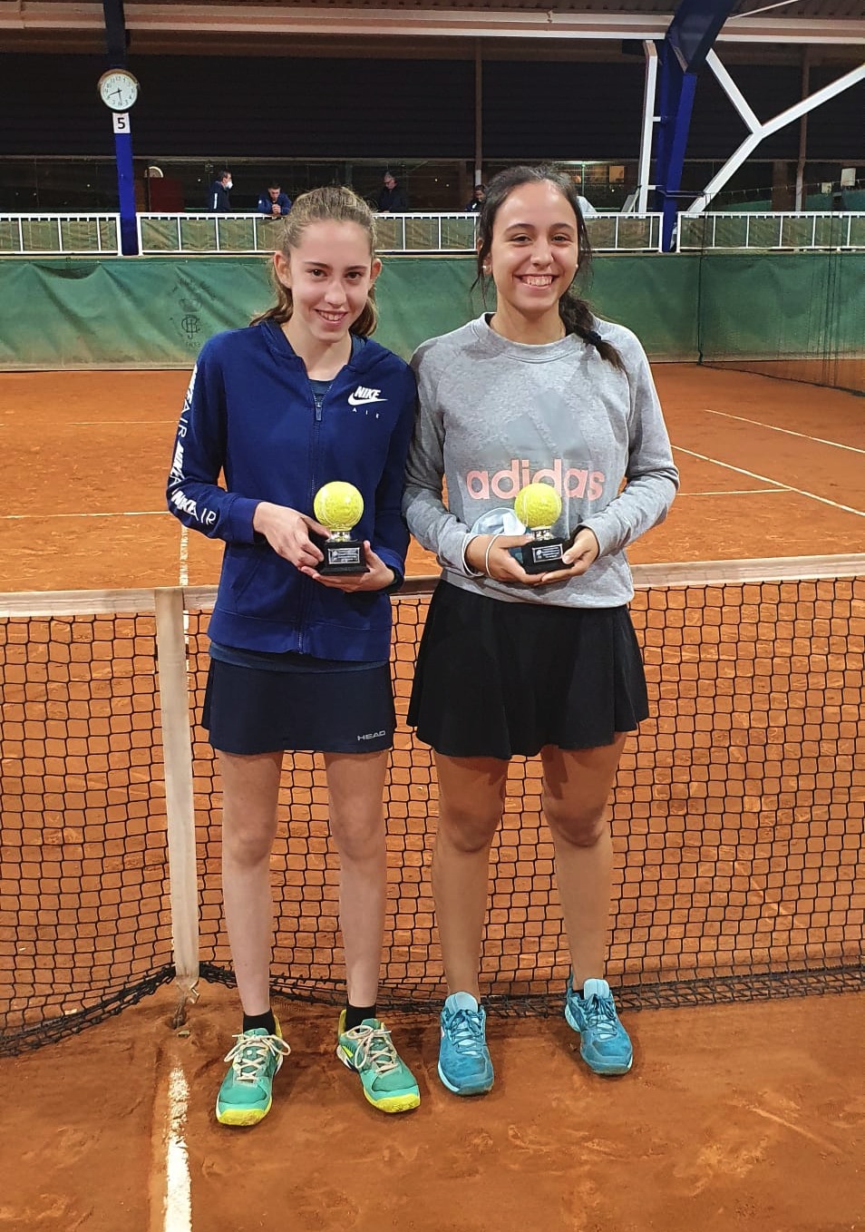  CAMPEONATO DE EUSKADI ABSOLUTO DOBLES FEMENINO 2021 conjunto ganadoras