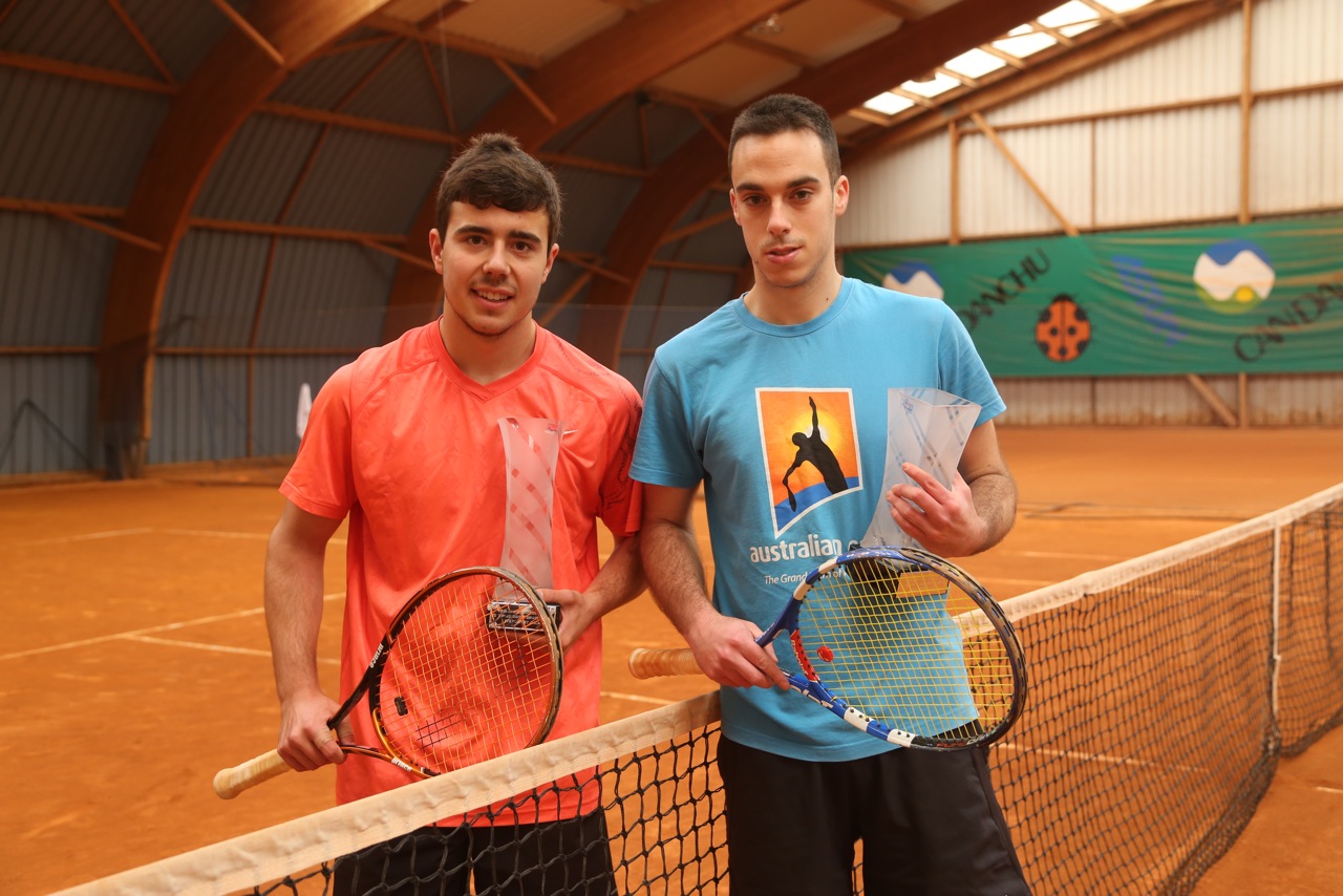 Endika Sánchez, subcampeón en el torneo Espantabrujas, en Jaca